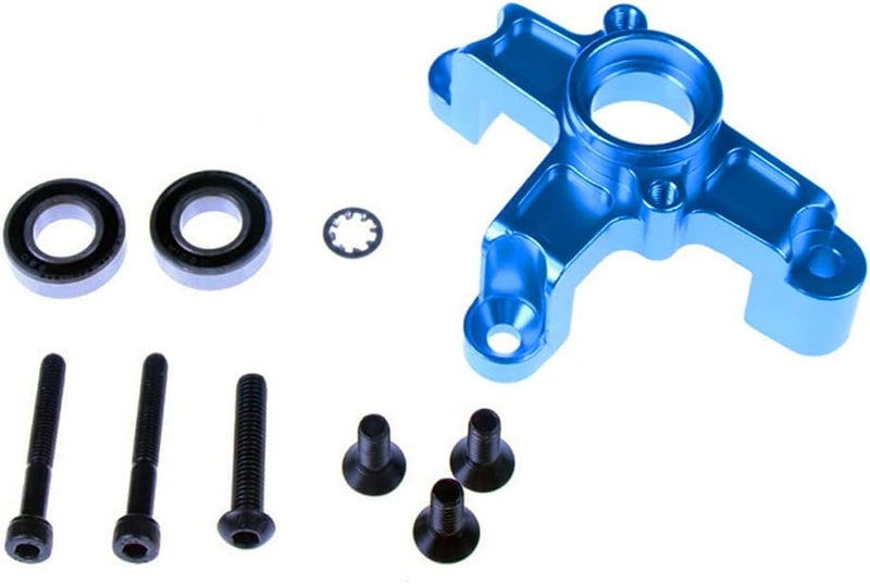 FLMLF CNC Metal Clutch Tripod Set Blue for 1/5 Hpi RV Km Baja 5B 5T 5SC Parts - Image 1